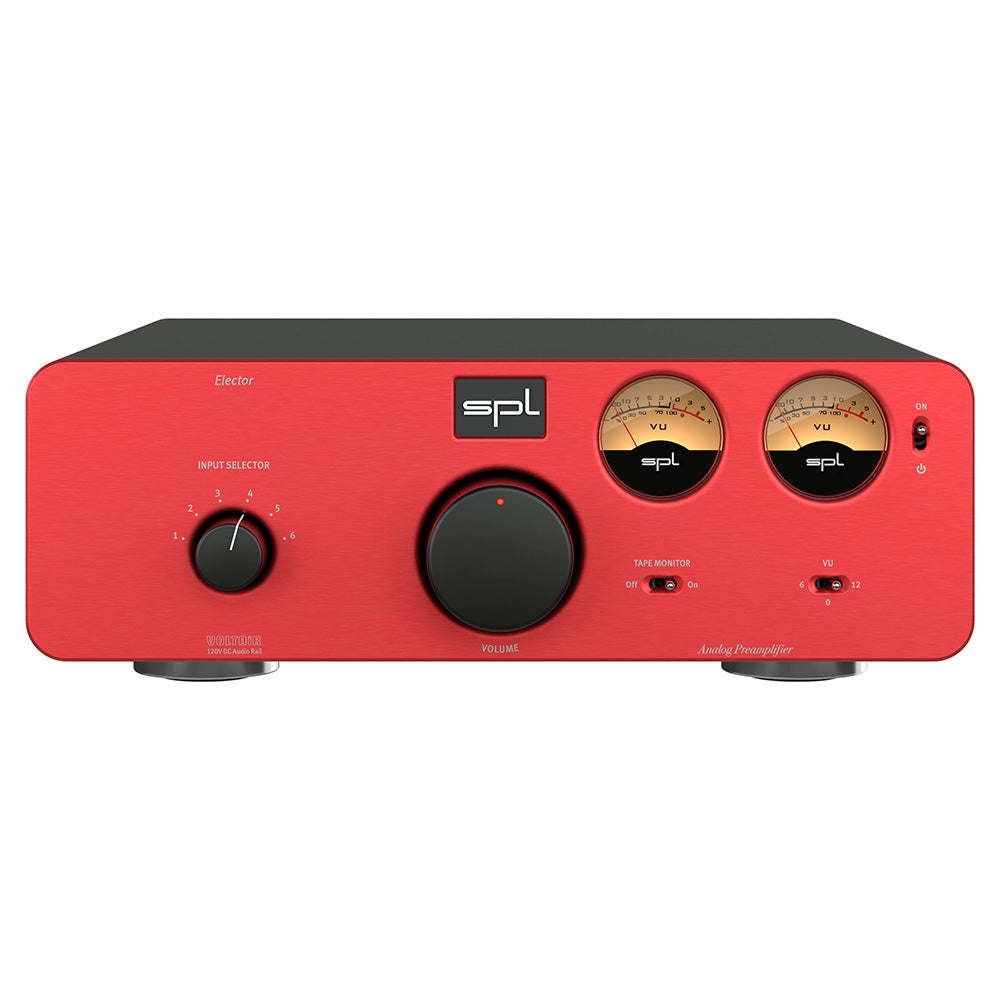 SPL Elector - Analog High Fidelity Preamplifier (Red)