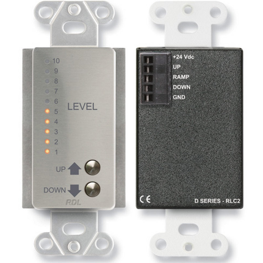 RDL DS-RLC2 Remote Level Control with Ramping (Stainless)