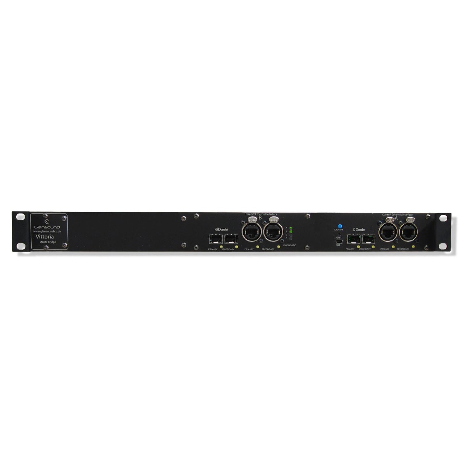 Glensound Vittoria DD - Dante to Dante Network Bridge