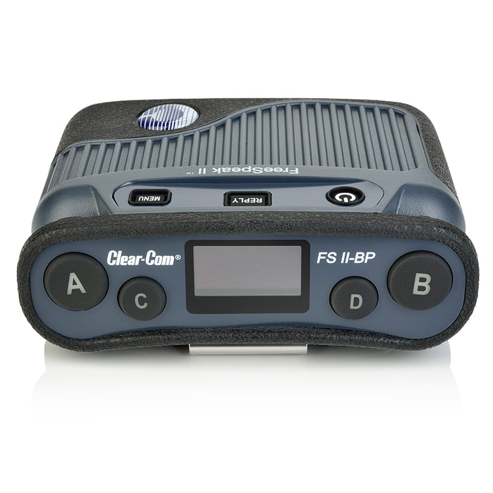 Clear-Com FSII-BP19-X4-O2-US - FreeSpeak II 1.9 GHz Wireless Intercom Beltpack (High-Oxygen / XLR4M)