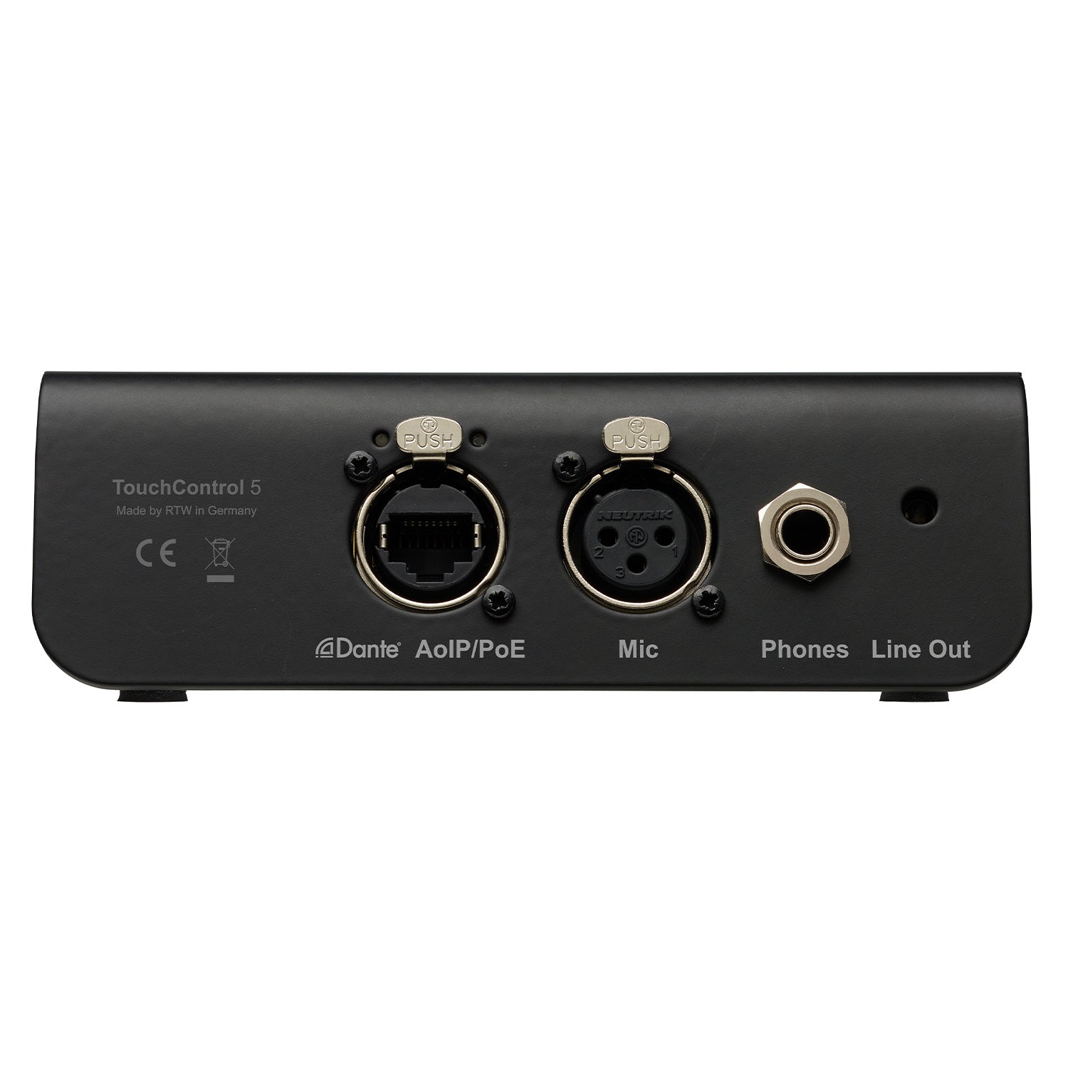 RTW TouchControl 5 - Audio Over IP Monitor Controller and Meter