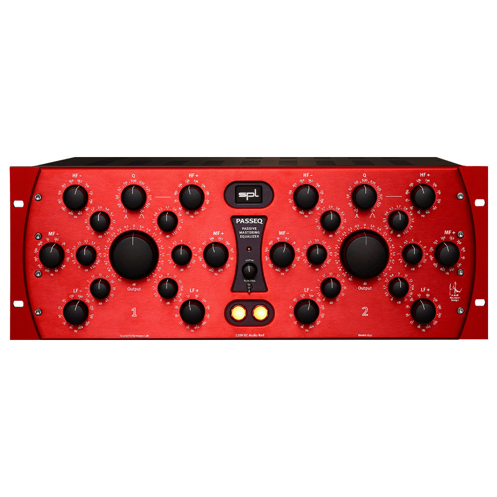 SPL PASSEQ - Stereo Passive Mastering Equalizer (Red)