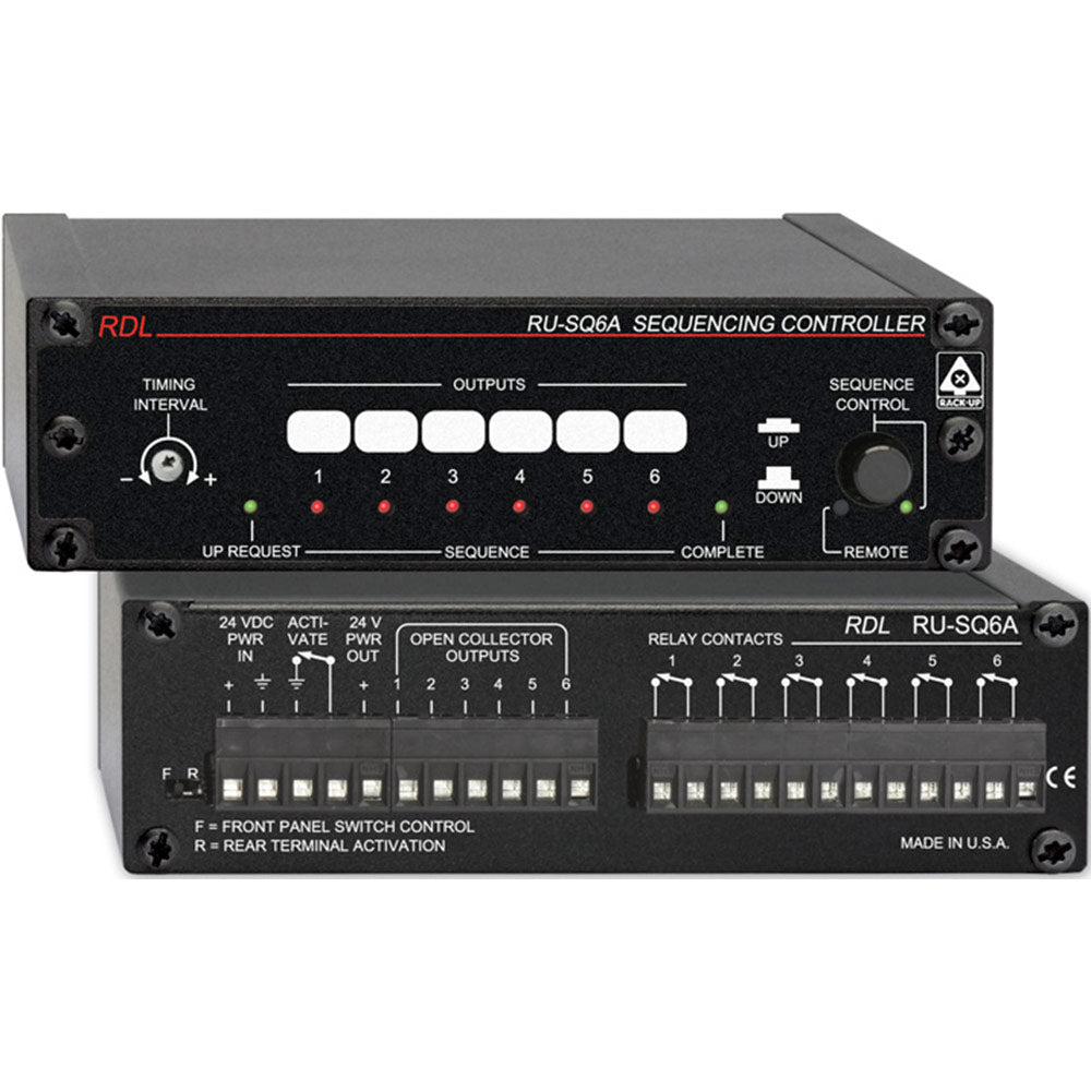 RDL RU-SQ6A Sequencing Controller