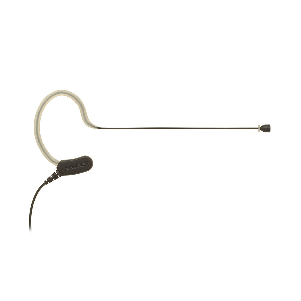 Shure MX153B/O-TQG Microflex Omnidirectional Earset Microphone (Black, TQG Connection) - TA4F