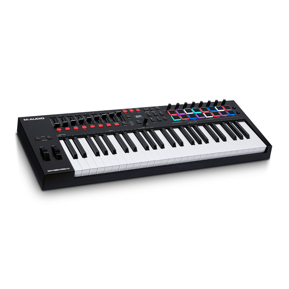 M-Audio Oxygen Pro 49 - 49-Key USB MIDI Controller with Smart Controls and Auto-Mapping