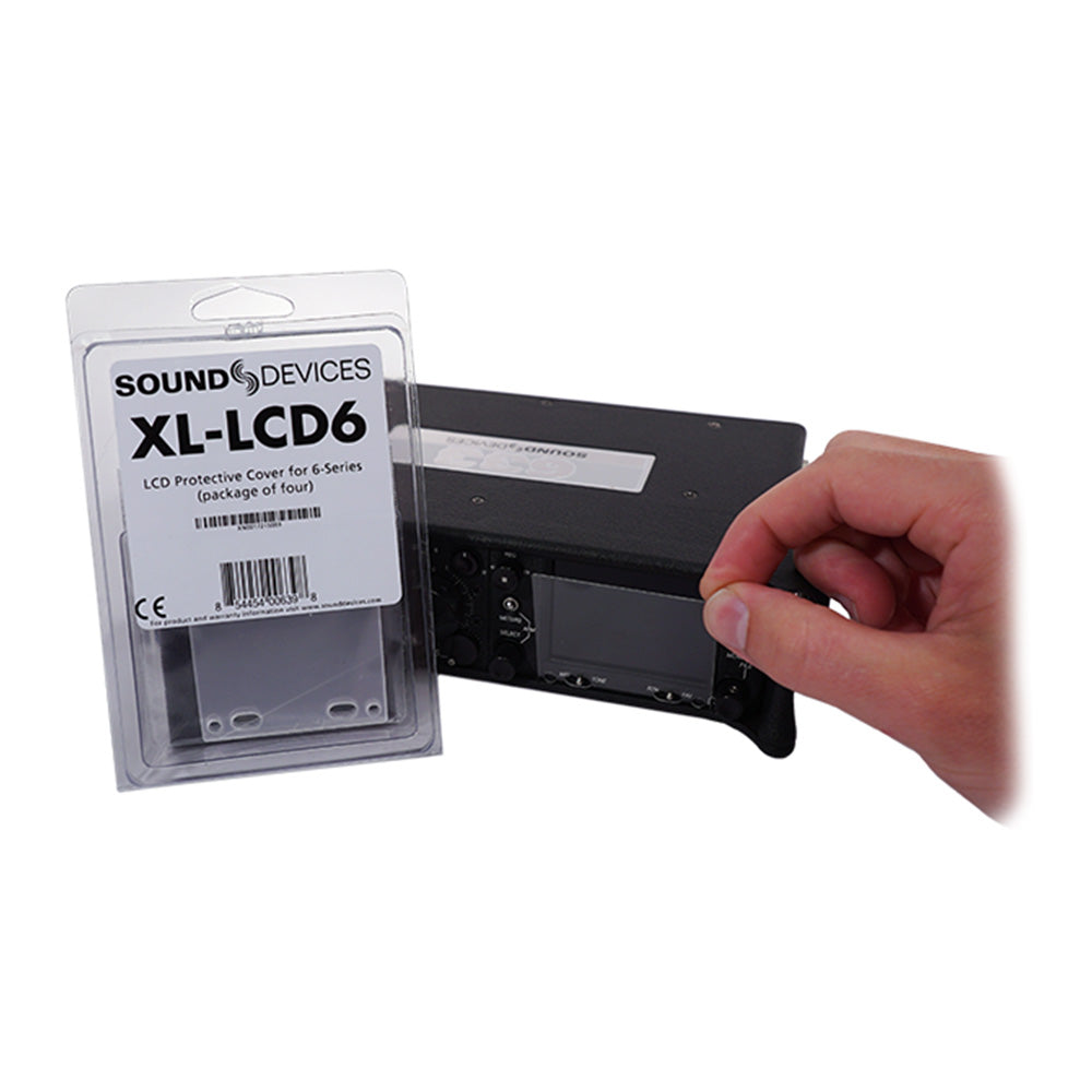 Sound Devices XL-LCD6 Protective LCD Cover for 633/664/688 (Set of 4)