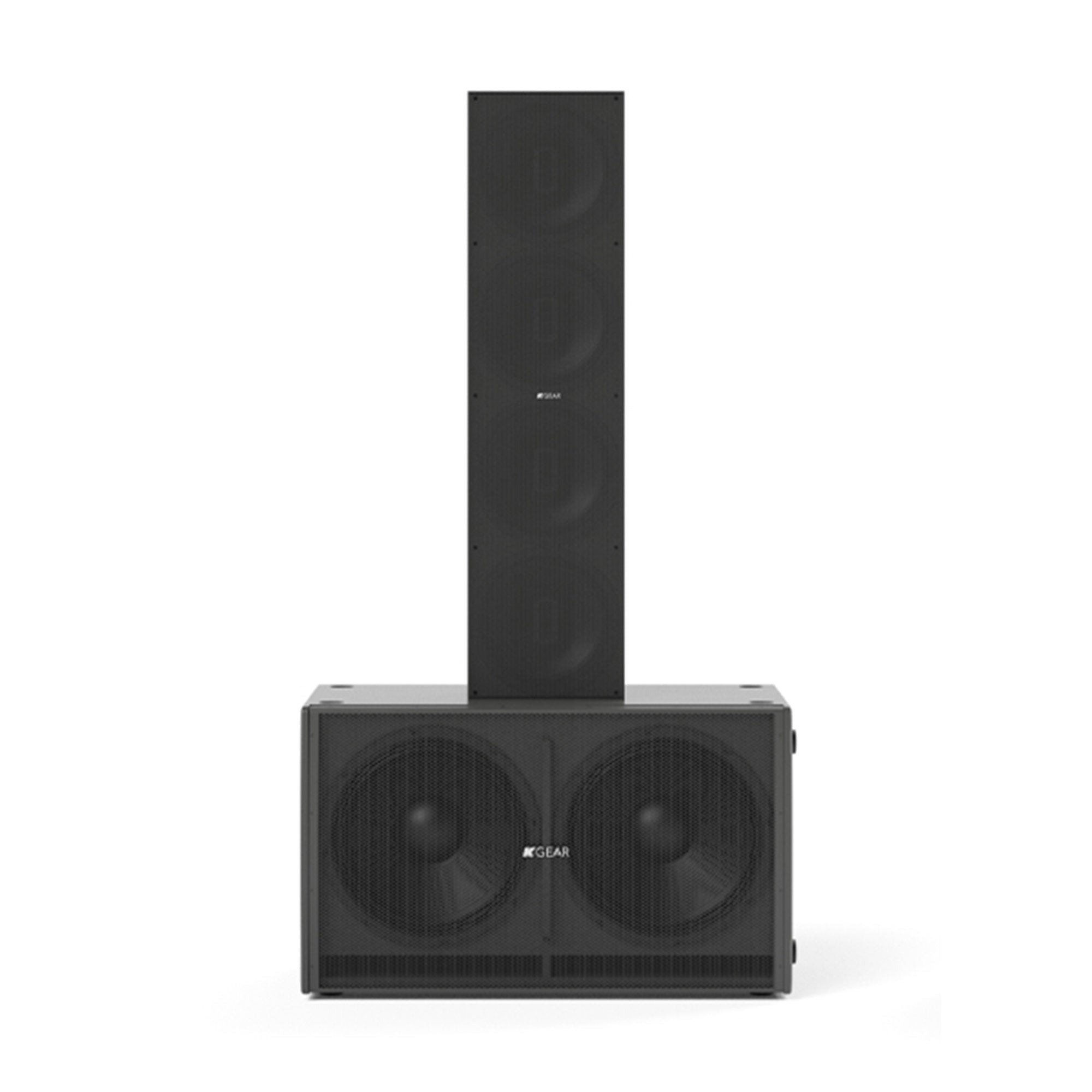 KGear GPXA - Active Slim Array and Subwoofer System