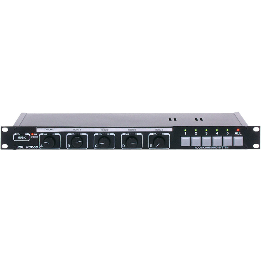 RDL RCX-5CM Room Combining System Controller - with mic muting
