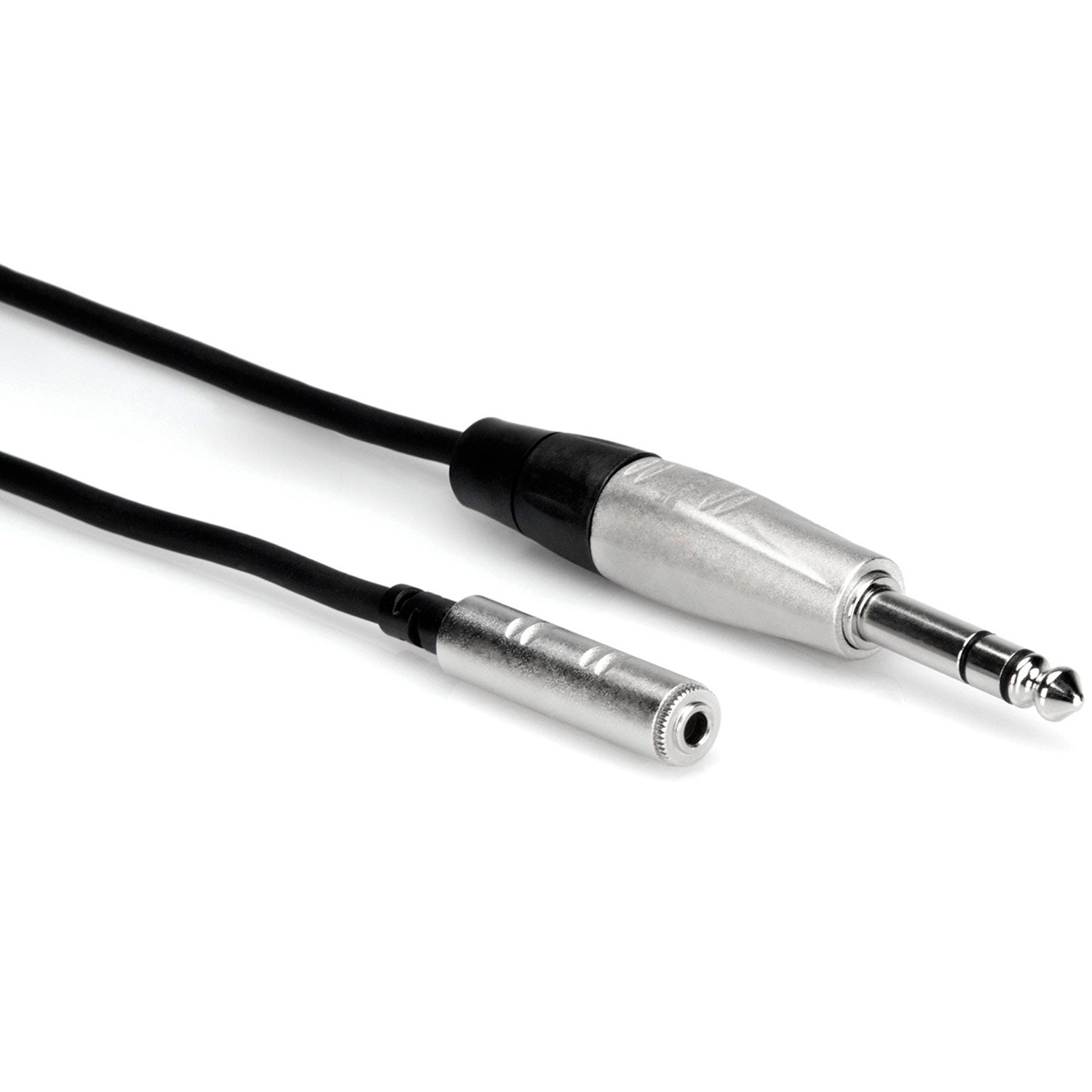 Hosa HXMS-005 Pro Headphone Adaptor Cable, REAN 3.5 mm TRS to 1/4 inch TRS, 5 feet