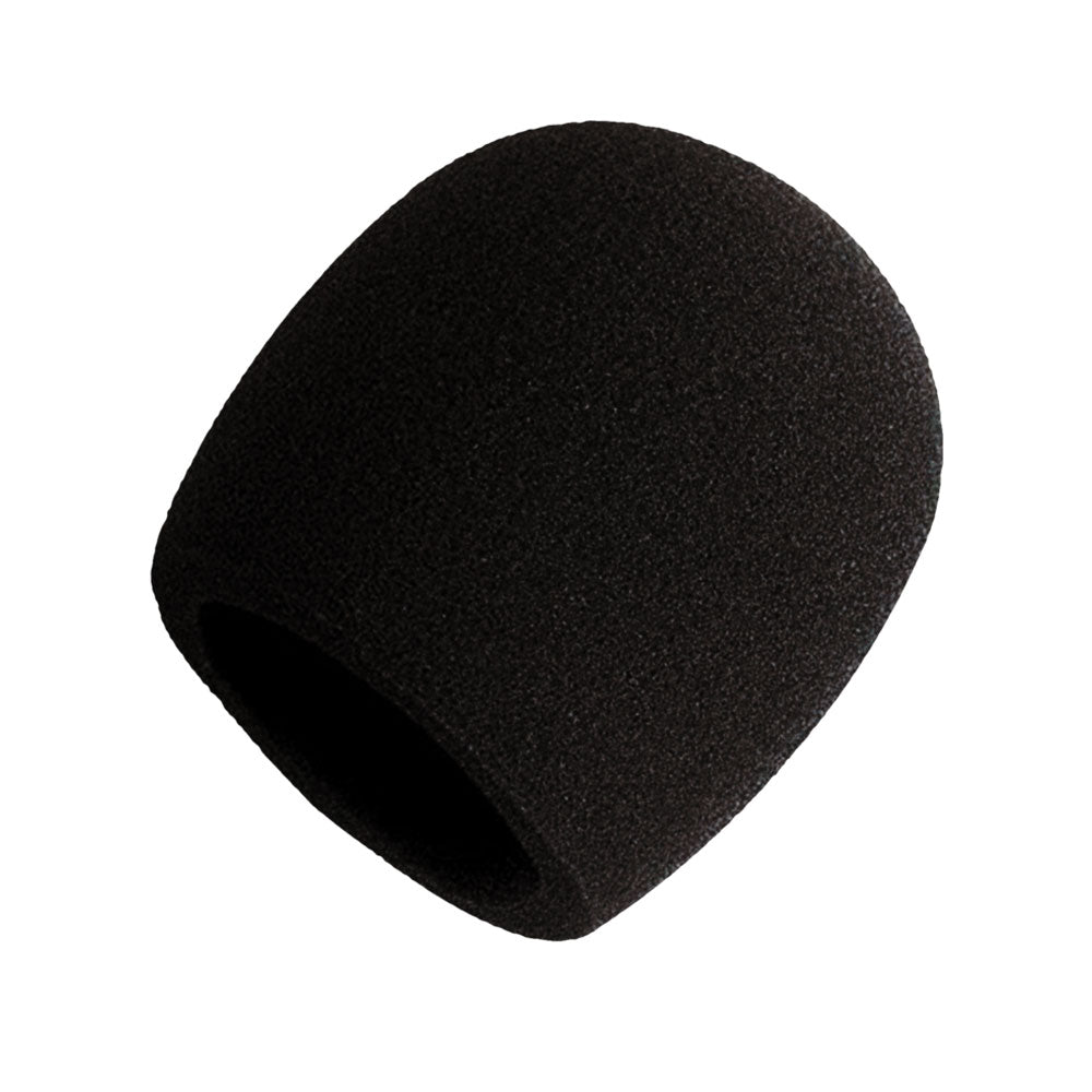 Shure A58WS-BLK Black Foam Windscreen for All Ball Type Microphones