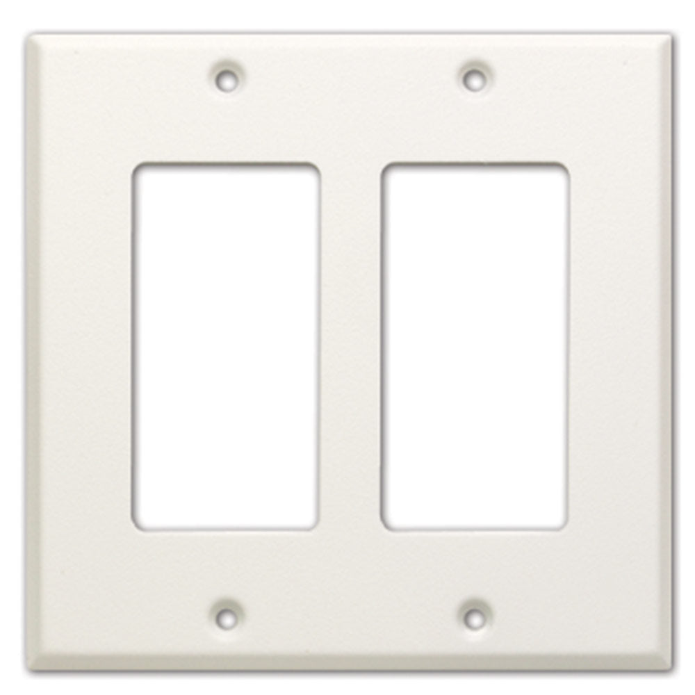 RDL CP-2 Double Cover Plate - white