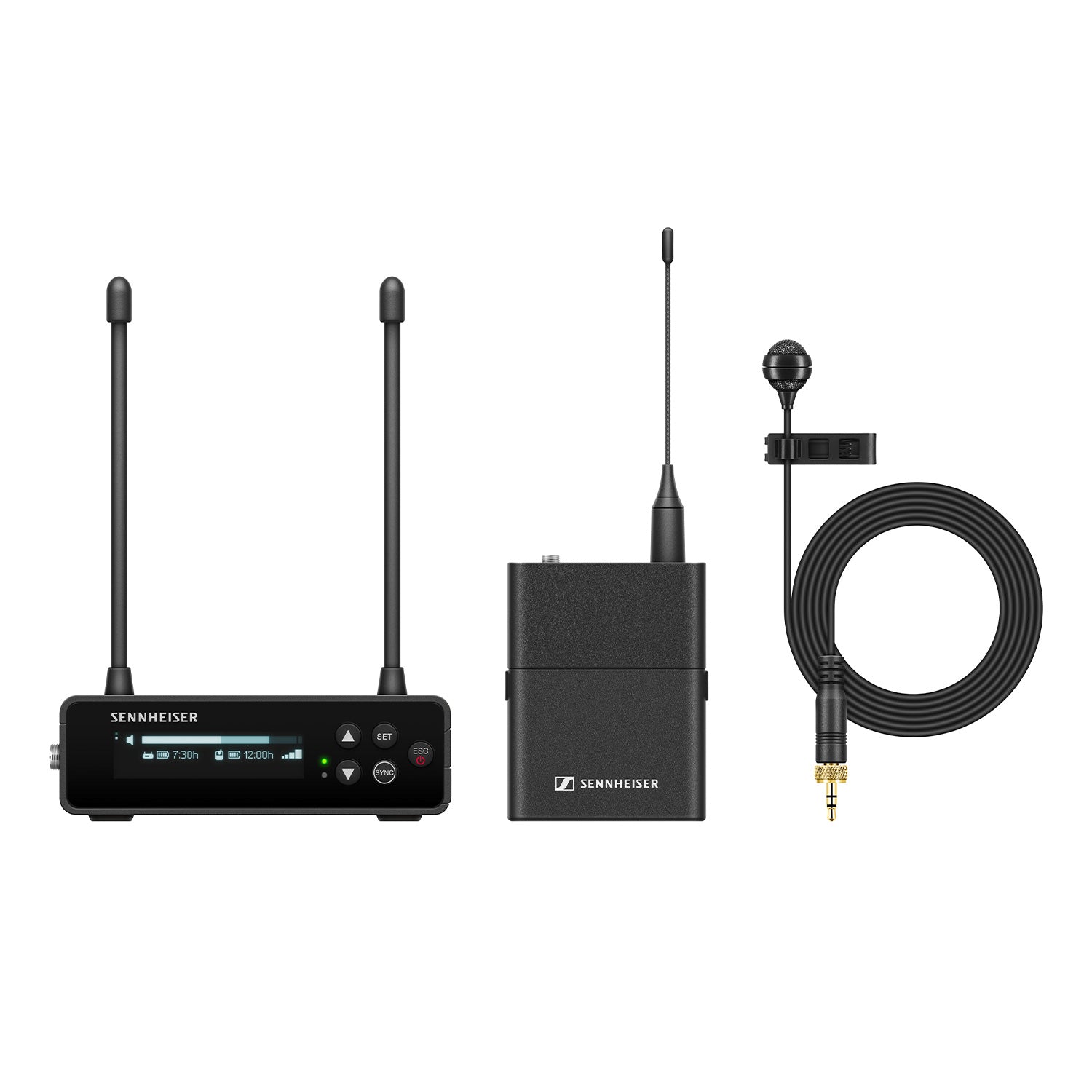 Sennheiser EW-DP ME4 SET - Portable Digital Lavalier Wireless System (R4-9 Band / 552-608 MHz)