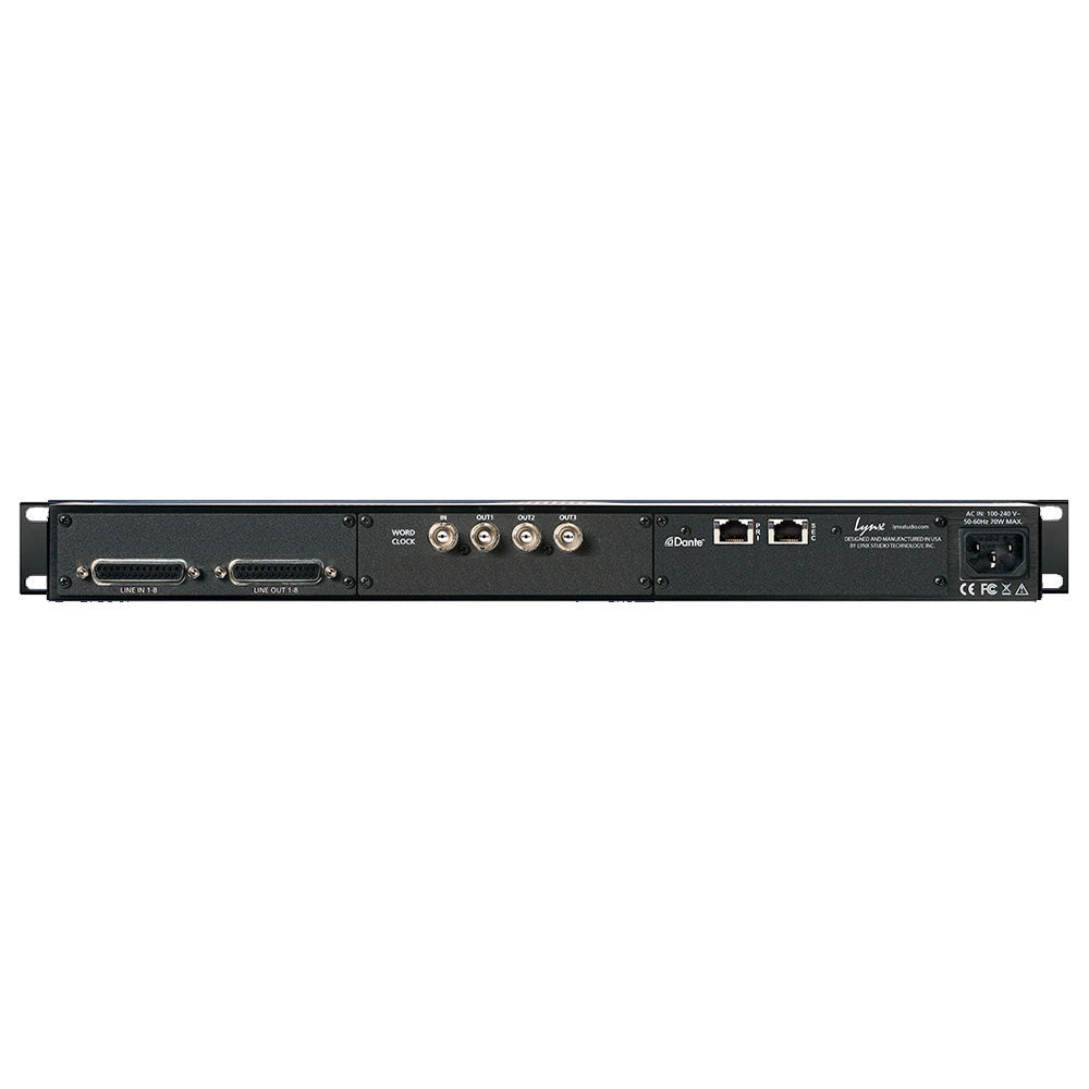 Lynx Aurora(n) 8 DNT - 8-Channel DA/AD Converter with Dante Option