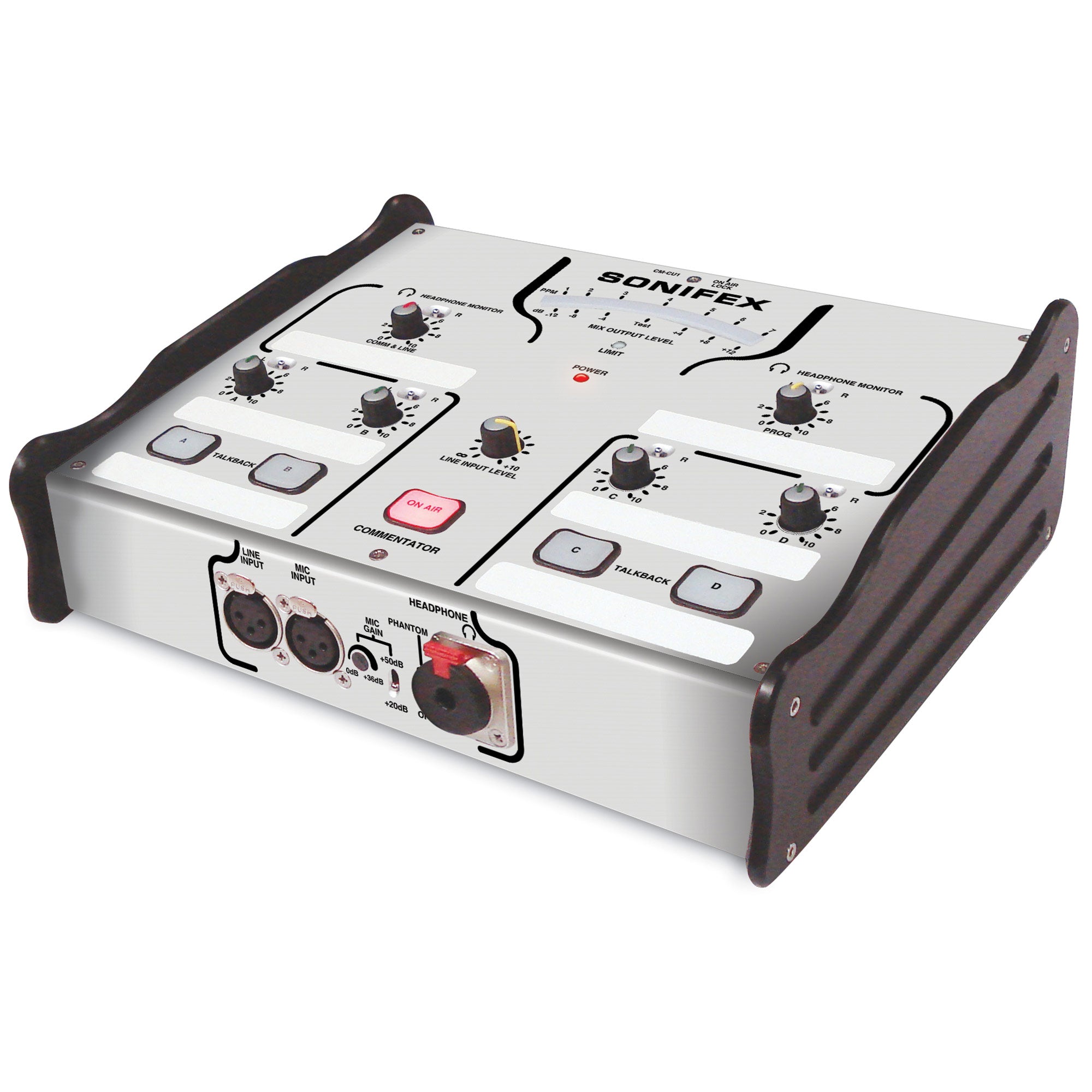 Sonifex CM-CU1 Commentator Unit 1 Commentator & Line Input