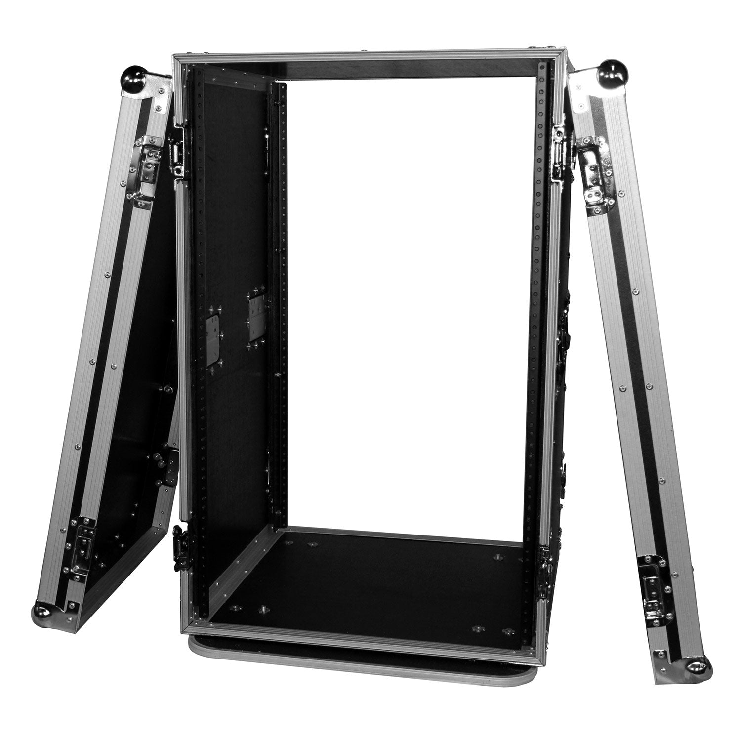 ProX T-18RSS - 18U Vertical Rack, 4" Blue Casters