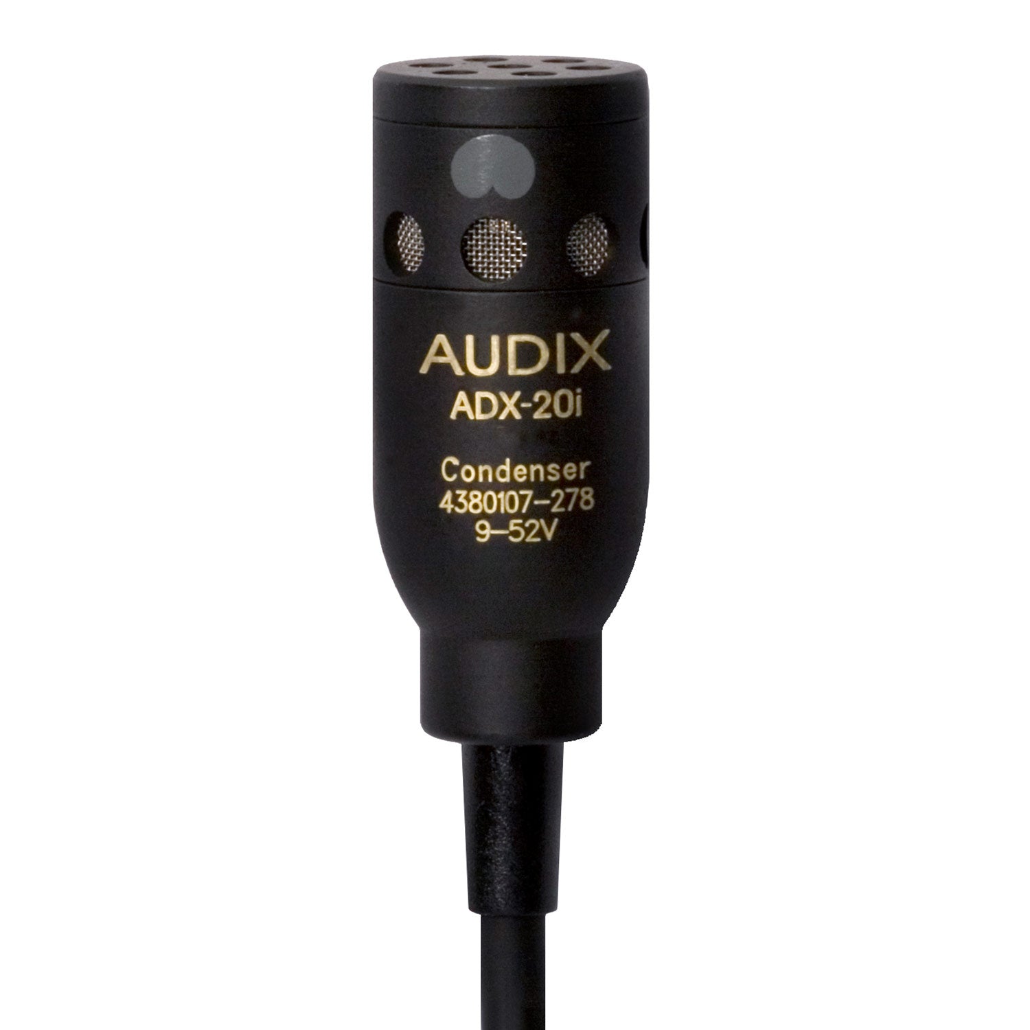 Audix ADX-20i Miniature Instrument Microphone - includes TA3F Termination and Shockmount