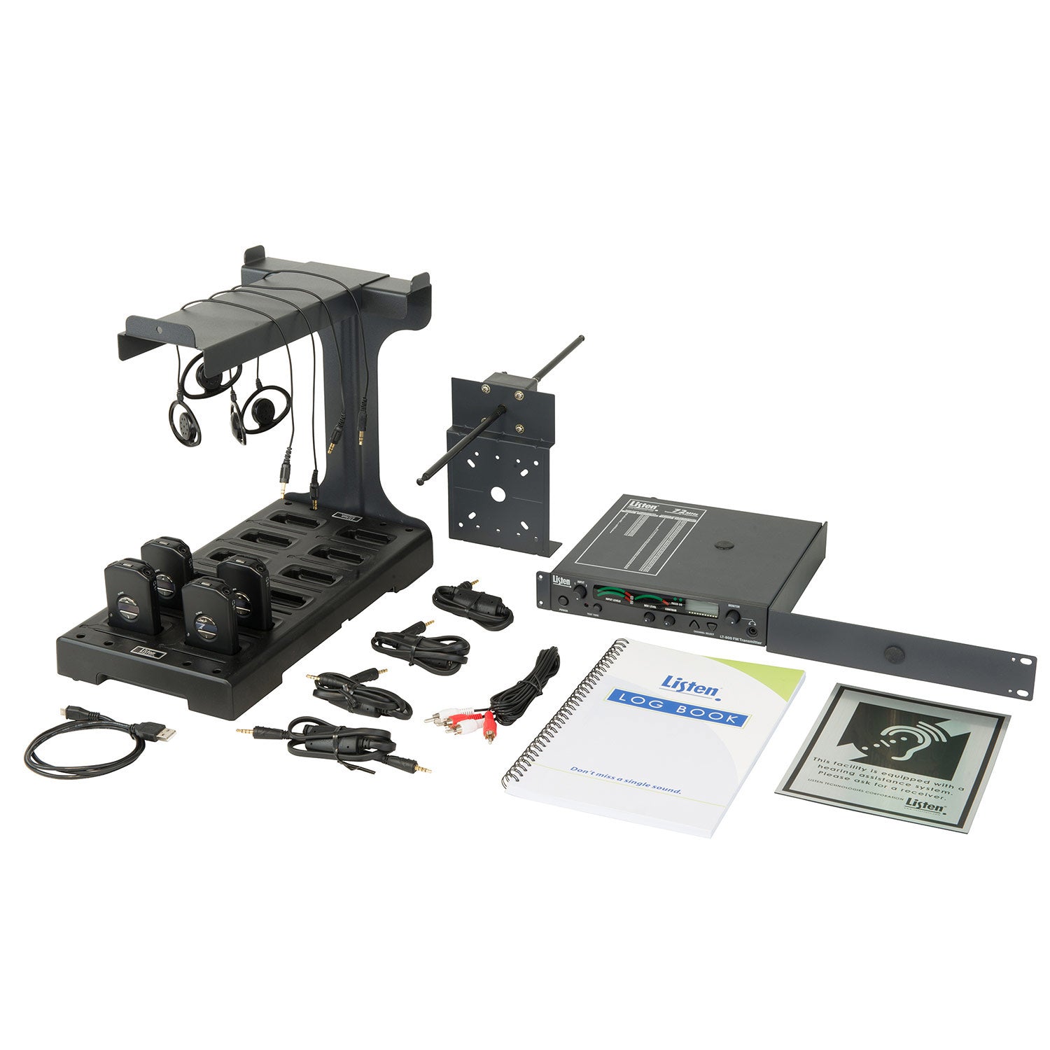 Listen Technologies LS-70-072 - Listen iDSP Prime Level IV Stationary RF System (72 MHz)