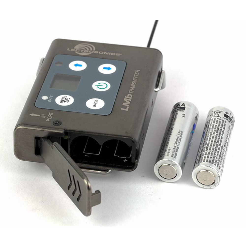 Lectrosonics LMb - Digital Hybrid Wireless Beltpack Transmitter (Block A1 / 470-538 MHz)