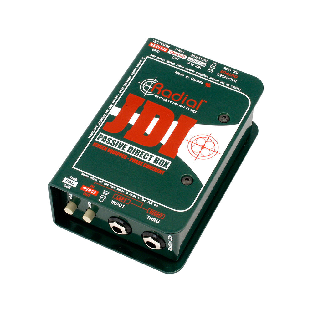 Radial Engineering JDI Jensen Transformer Equipped Passive Direct Box