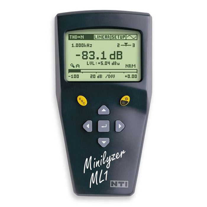 NTi Audio ML1 Minilyzer Handheld Analog Audio Analyzer / Meter