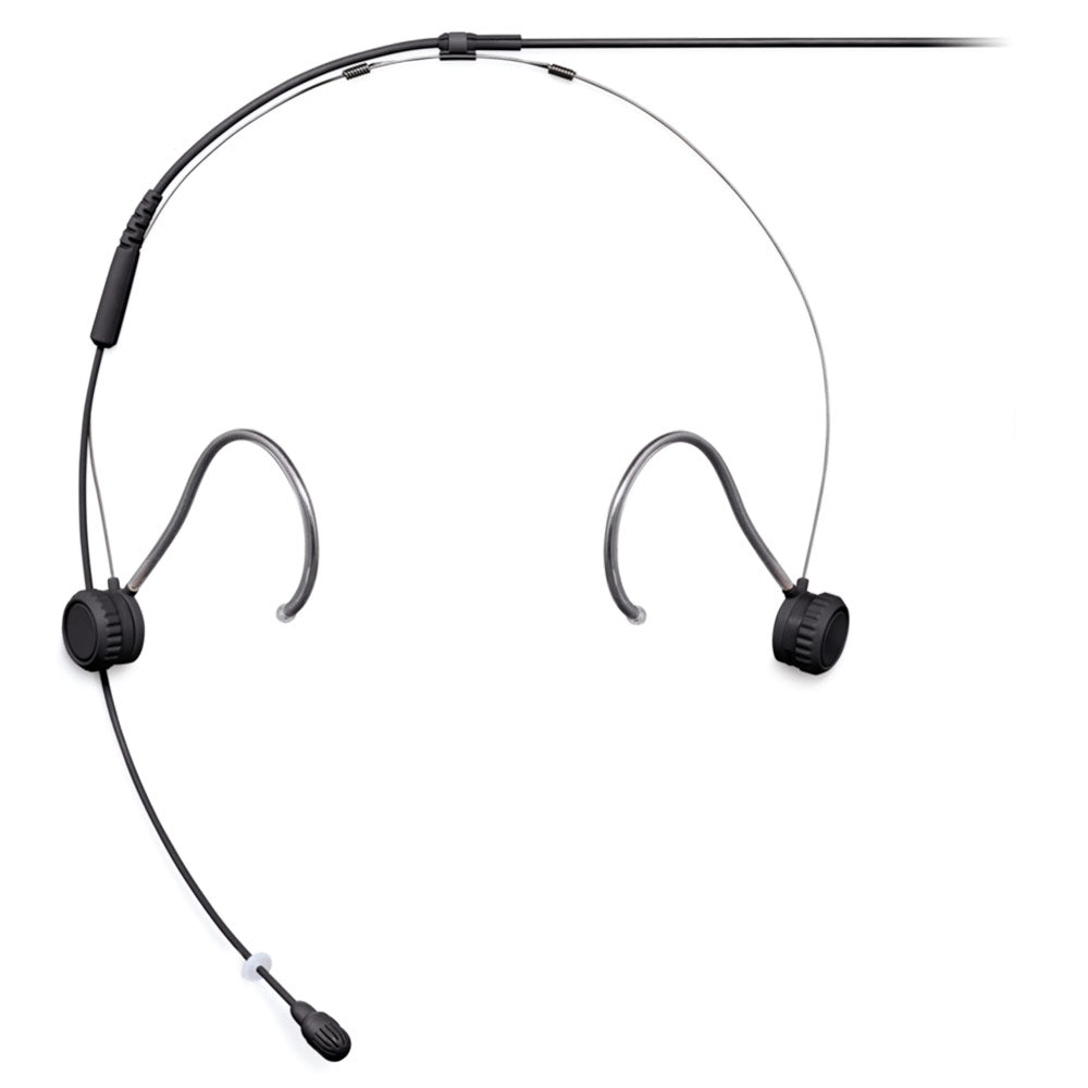 Shure TH53B/O-MTQG TwinPlex TH53 Omnidirectional Subminiature Headset Microphone (TA4F (TQG)/Black)