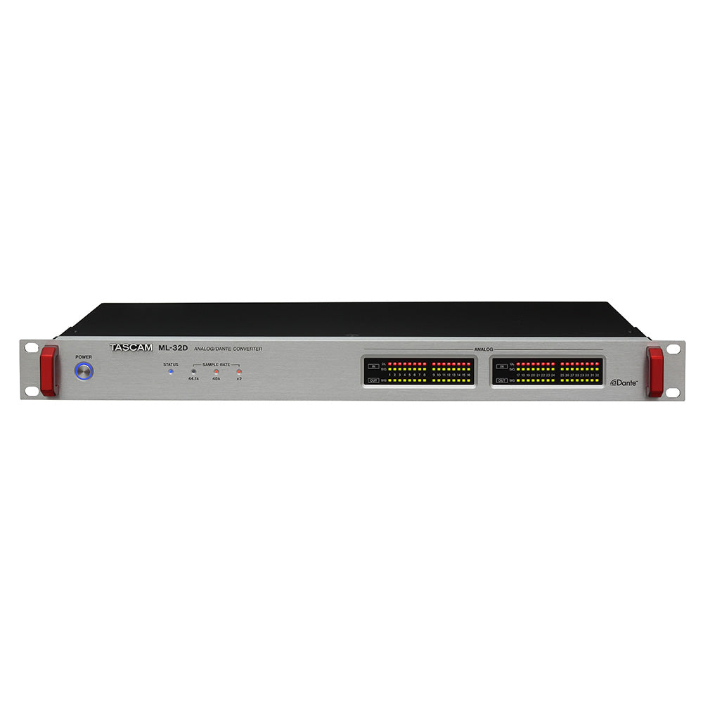 Tascam ML-32D Bi-Directional 32-Channel Analog to Dante Converter