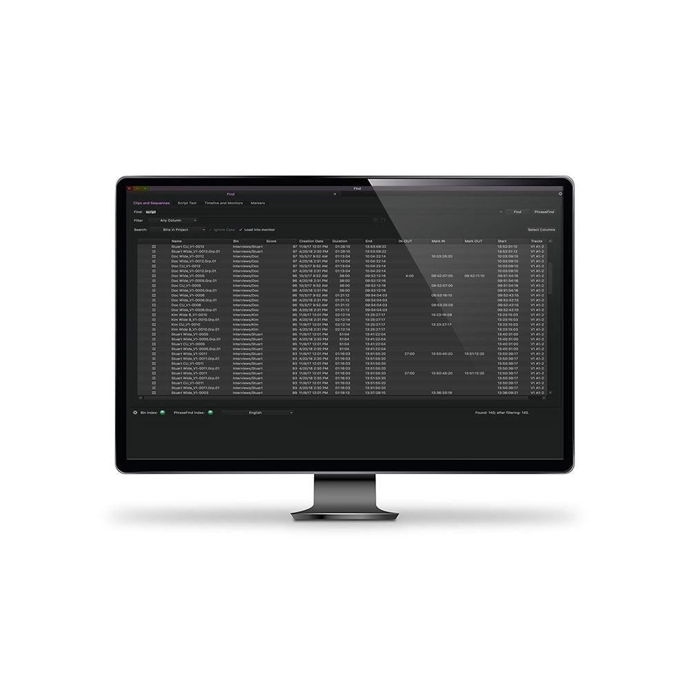 Avid Media Composer PhraseFind Option (Annual Subscription)