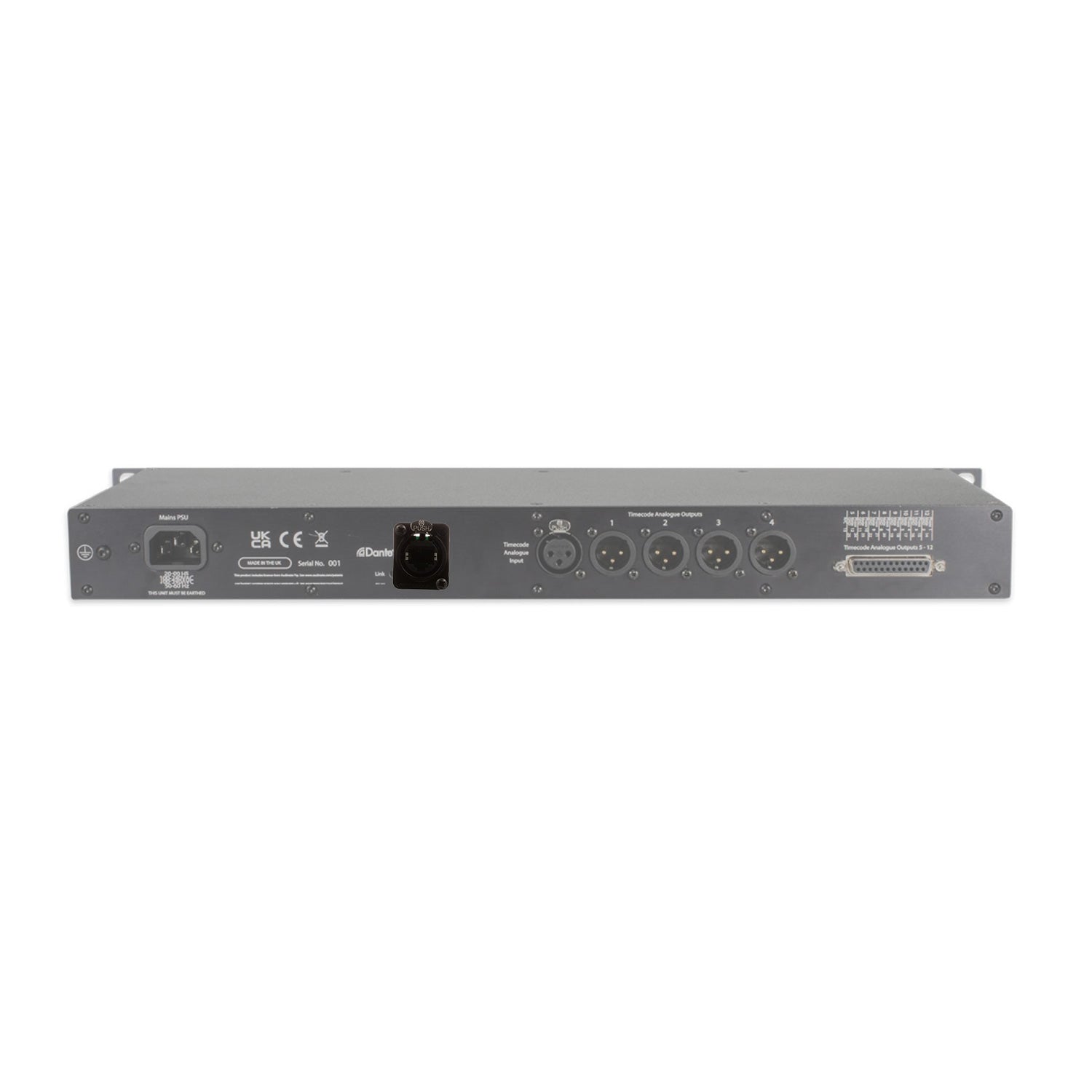Glensound TR12D - Dante Option for TR12 Timecode Reader