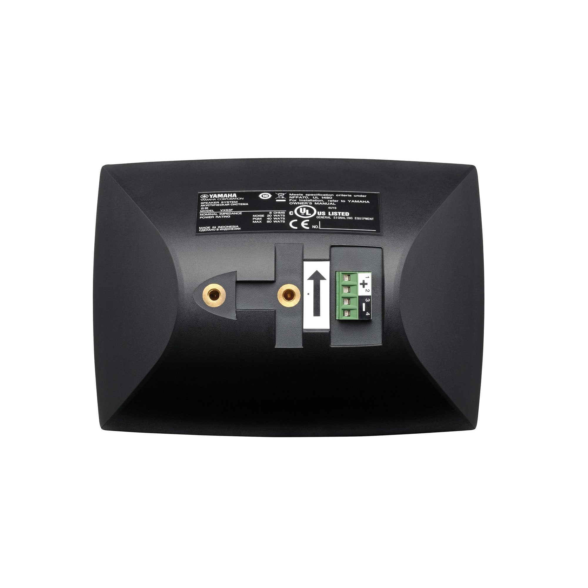 Yamaha VXS3F Full-Range 3-Inch Surface Mount Loudspeaker (Black)