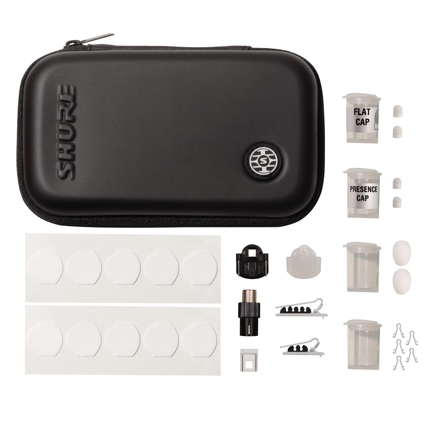 Shure TwinPlex TL47W/O-MTQG-A Subminiature Lavalier Microphone (Low Sens, MTQG, White)