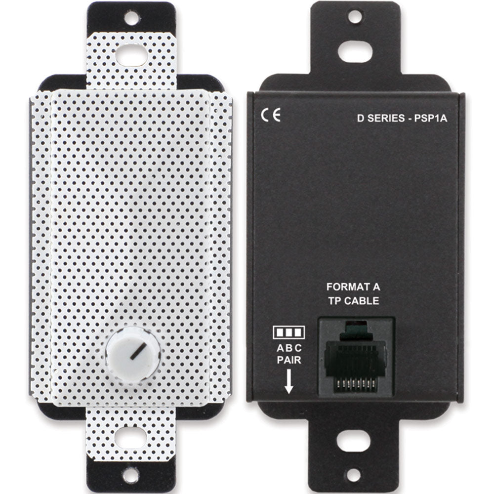 RDL D-PSP1A Decora Mount Format-A Active Loudspeaker (White)