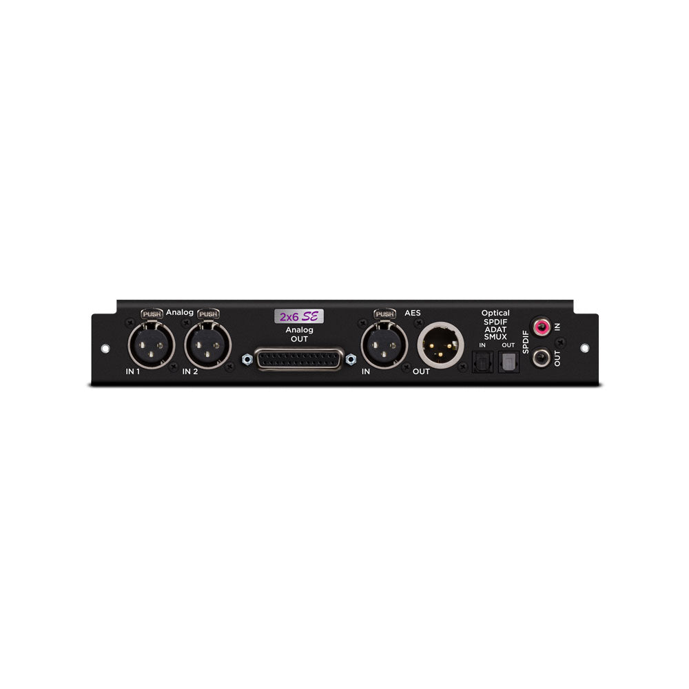 Apogee 2X6SE - 2x8 Analog / 2x2 AES / 8x8 ADAT / 2x2 SPDIF Module for Symphony MkII