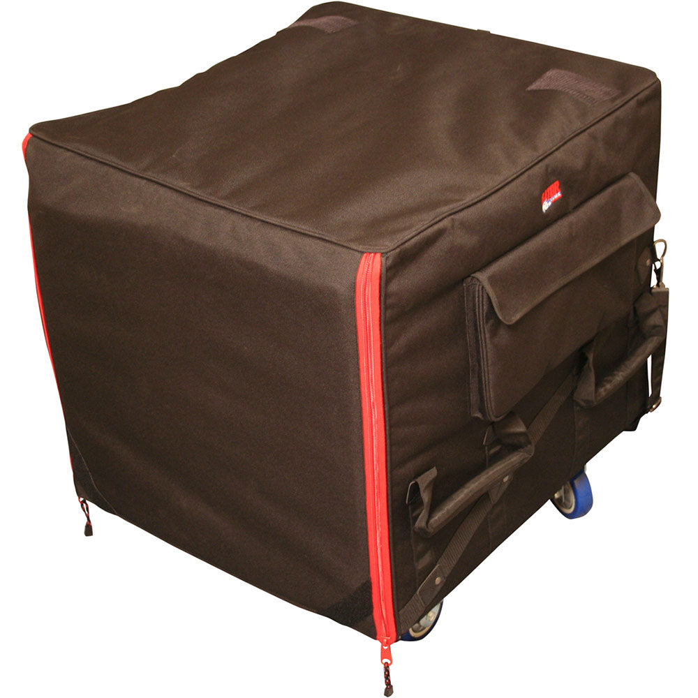 Gator G-SUB2225-24BAG Rolling Subwoofer Nylon Bag with Built in Casters