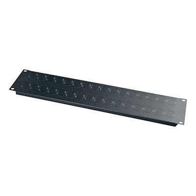 Middle Atlantic UNI-2 Universal Connector Panel with 32 Knockouts