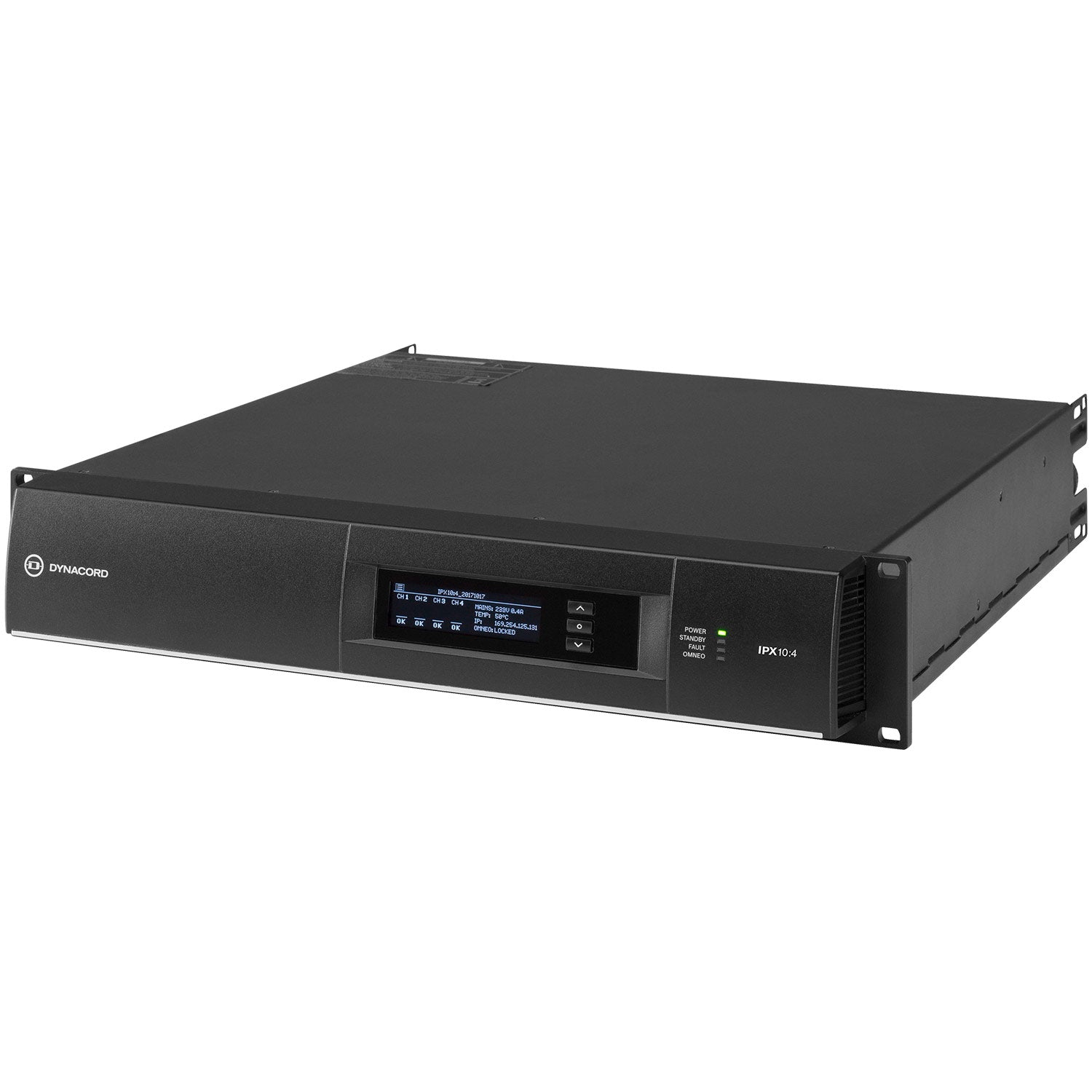 Dynacord IPX10:4 - 4 x 2500W Multi-Channel Install Power Amplifier