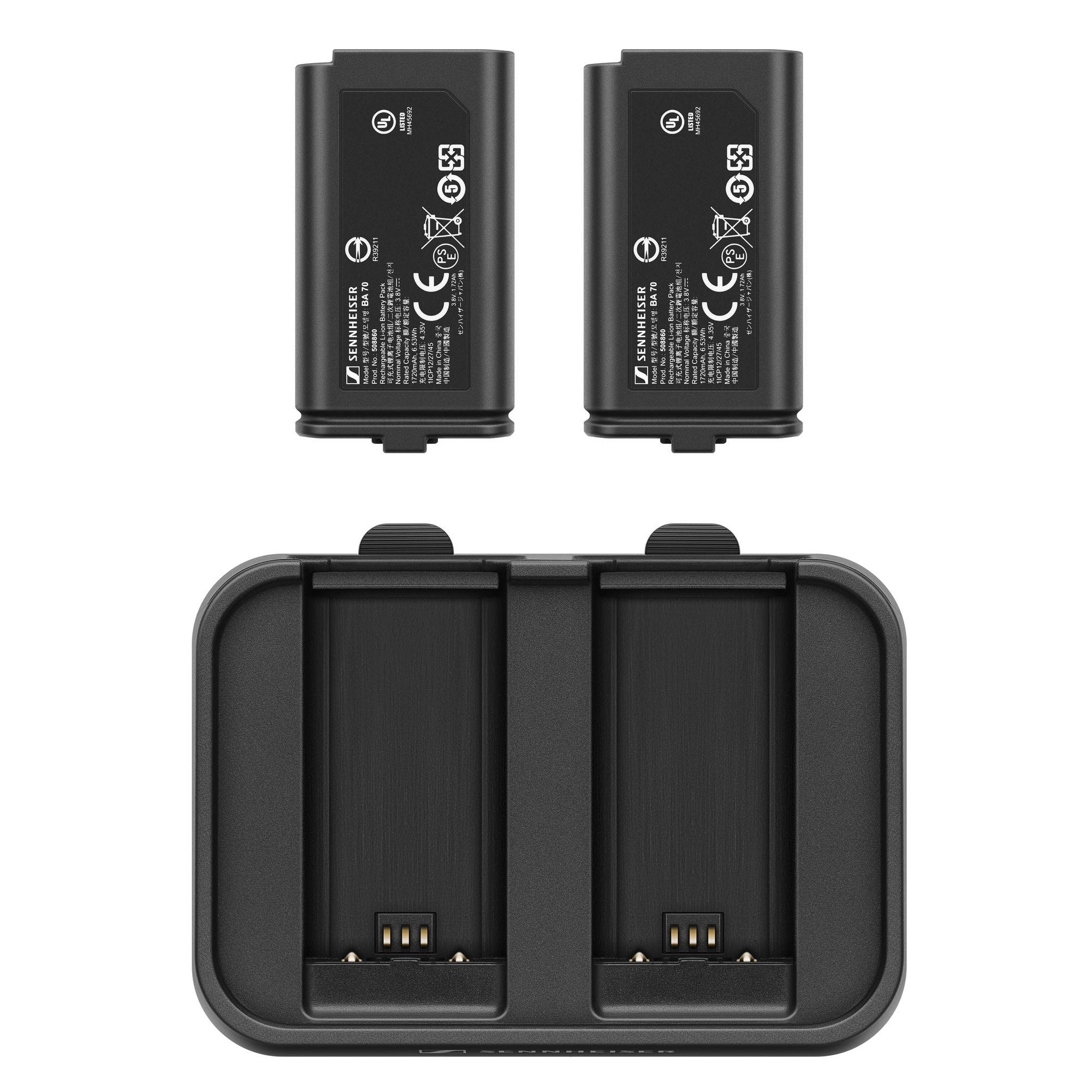 Sennheiser EW-D CHARGING SET - Battery and USB Charger Kit for EW-D Wireless