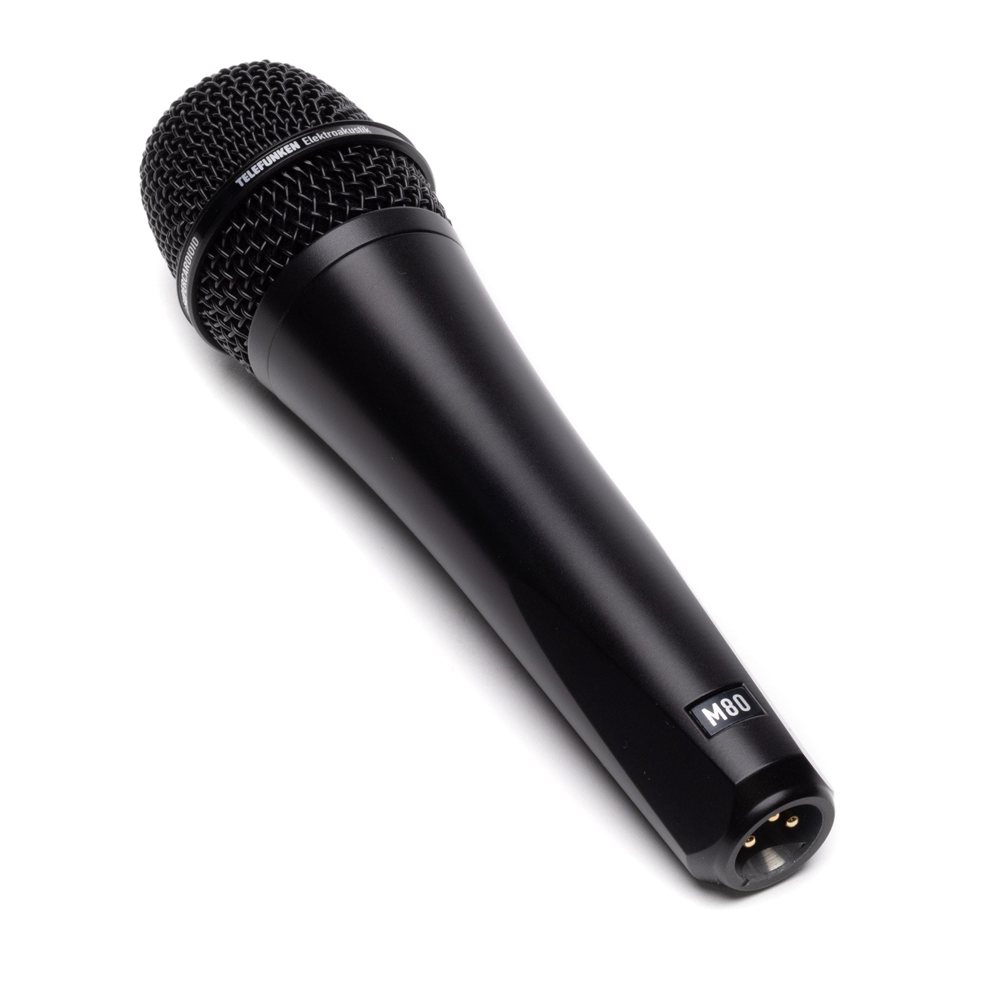 Telefunken M80 - Dynamic Handheld Vocal Microphone (Black Body / Black Grill)