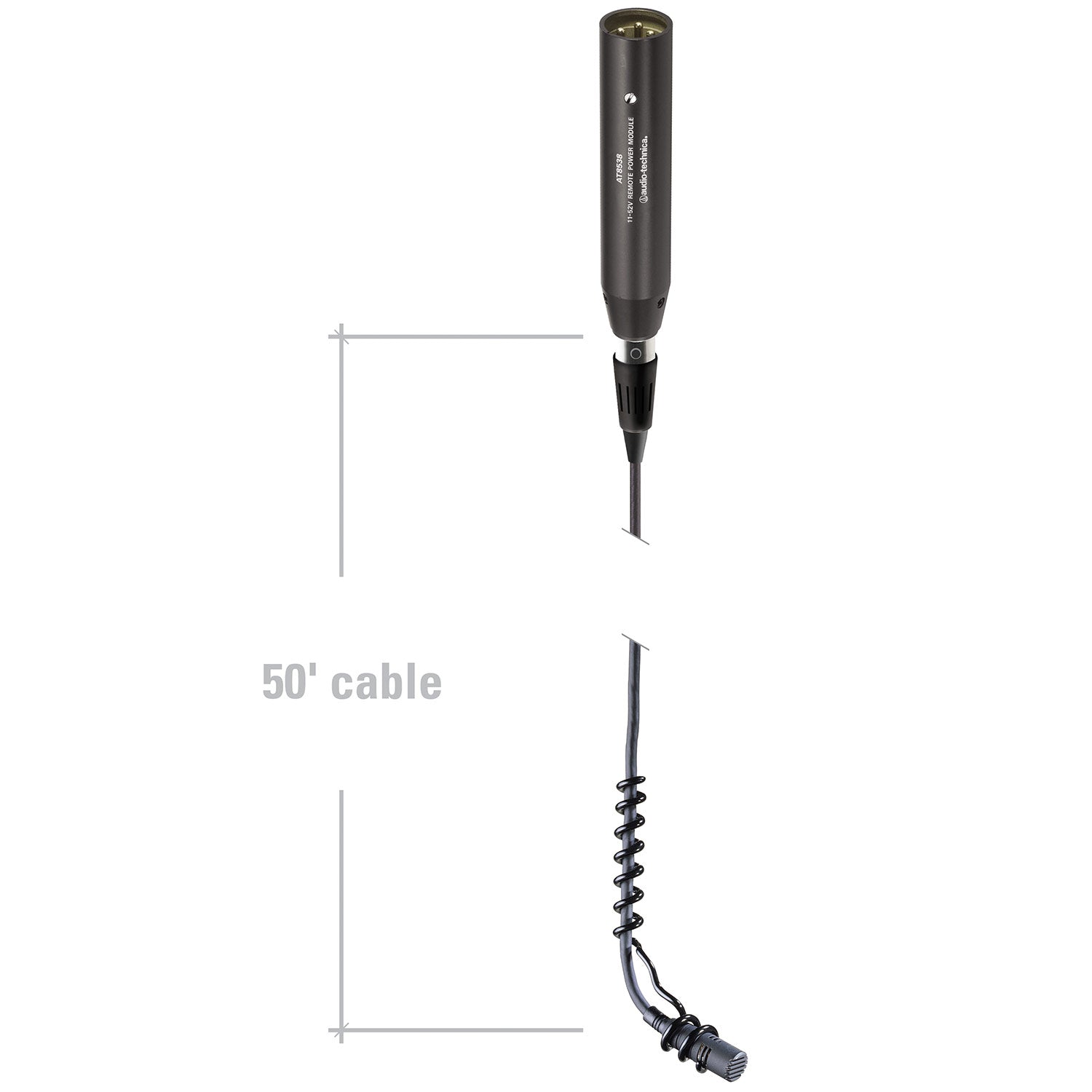 Audio-Technica ES933C Cardioid Condenser Hanging Microphone