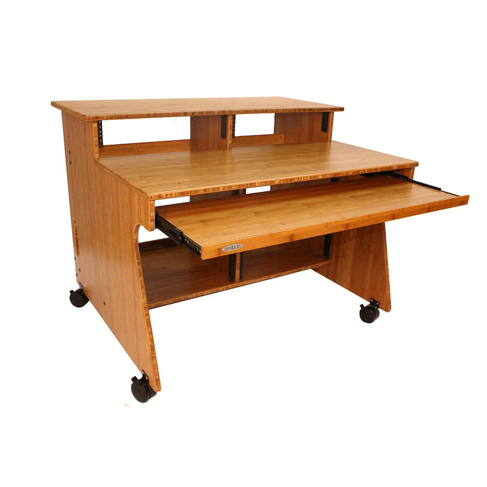 JamRacks Basic Desk - Bamboo Project Studio Workstation