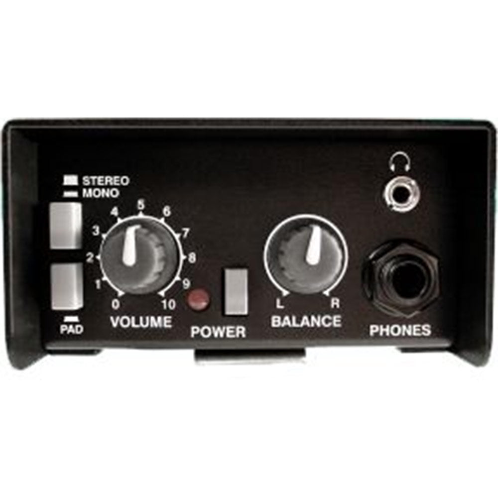 Whirlwind PA-1 Battery Operated Personal Headphone Monitor with Mono Switch