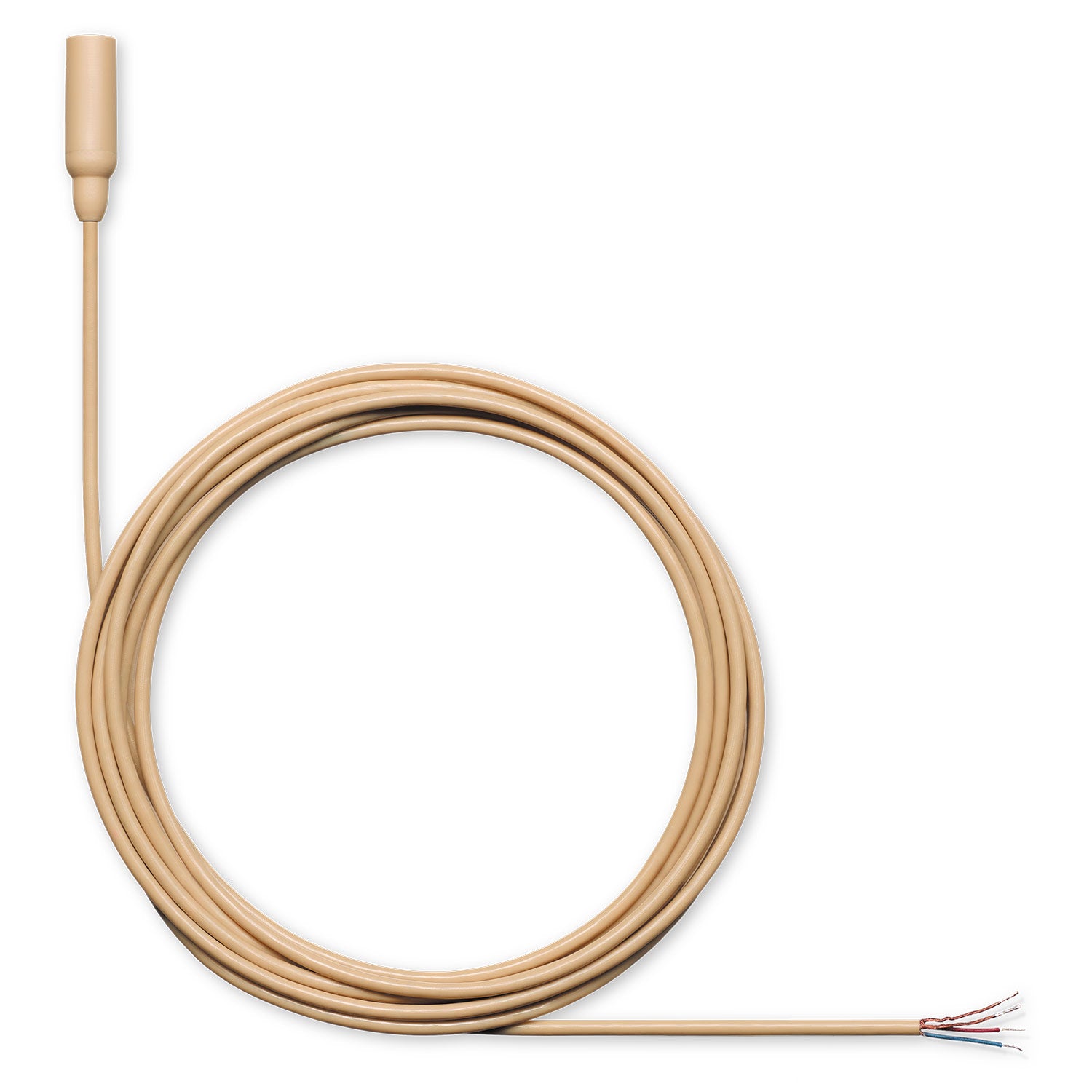 Shure TwinPlex TL48T/O-NC-A Subminiature Lavalier Microphone (Tailored, No Conn, Tan)