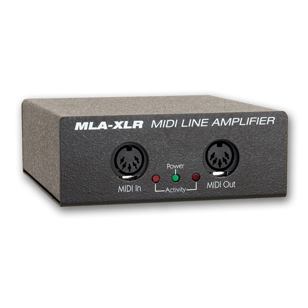 JL Cooper MLA-XLR 1x1 MIDI Line Amplifier (XLR Connections)