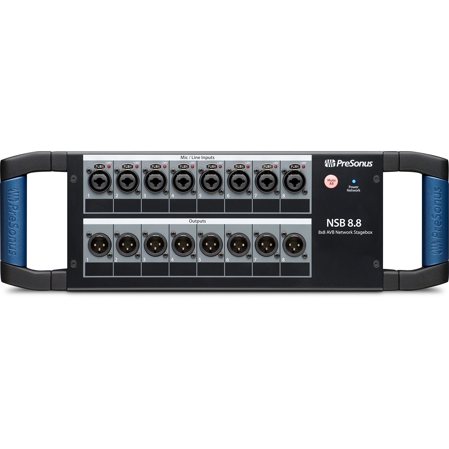 PreSonus NSB 8.8 - 8-Input/8-Output AVB-Networked Stage Box