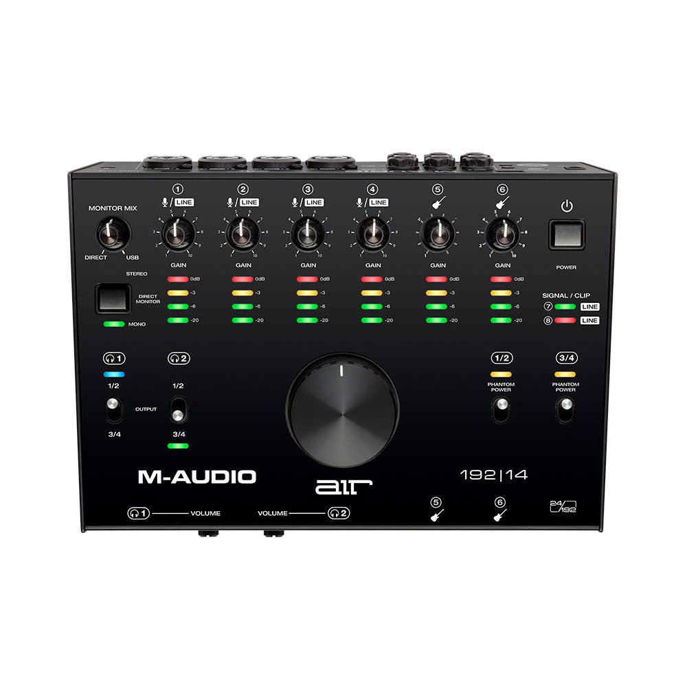 M-Audio AIR 192|14 - 8-In/4-Out 24/192 USB Audio Interface