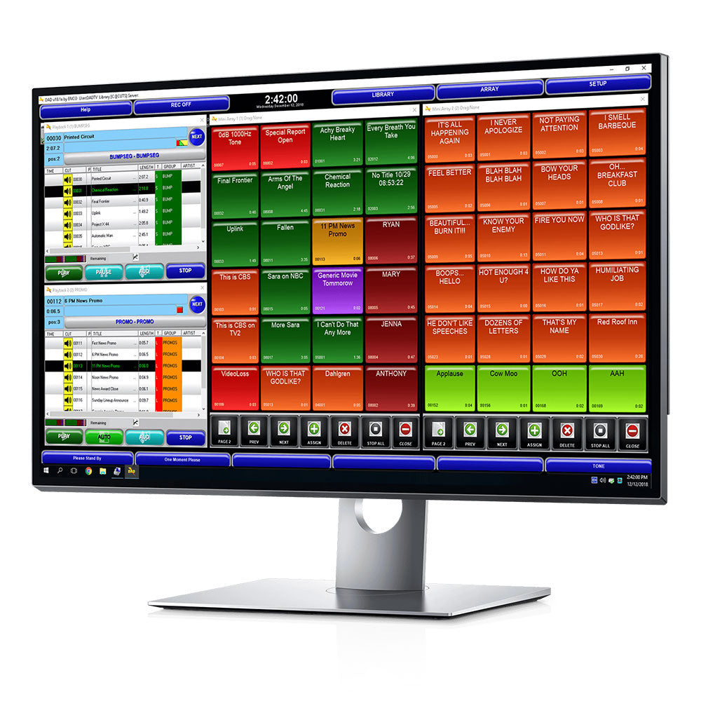 ENCO DADtv - Audio Playout and Automation Software for Television