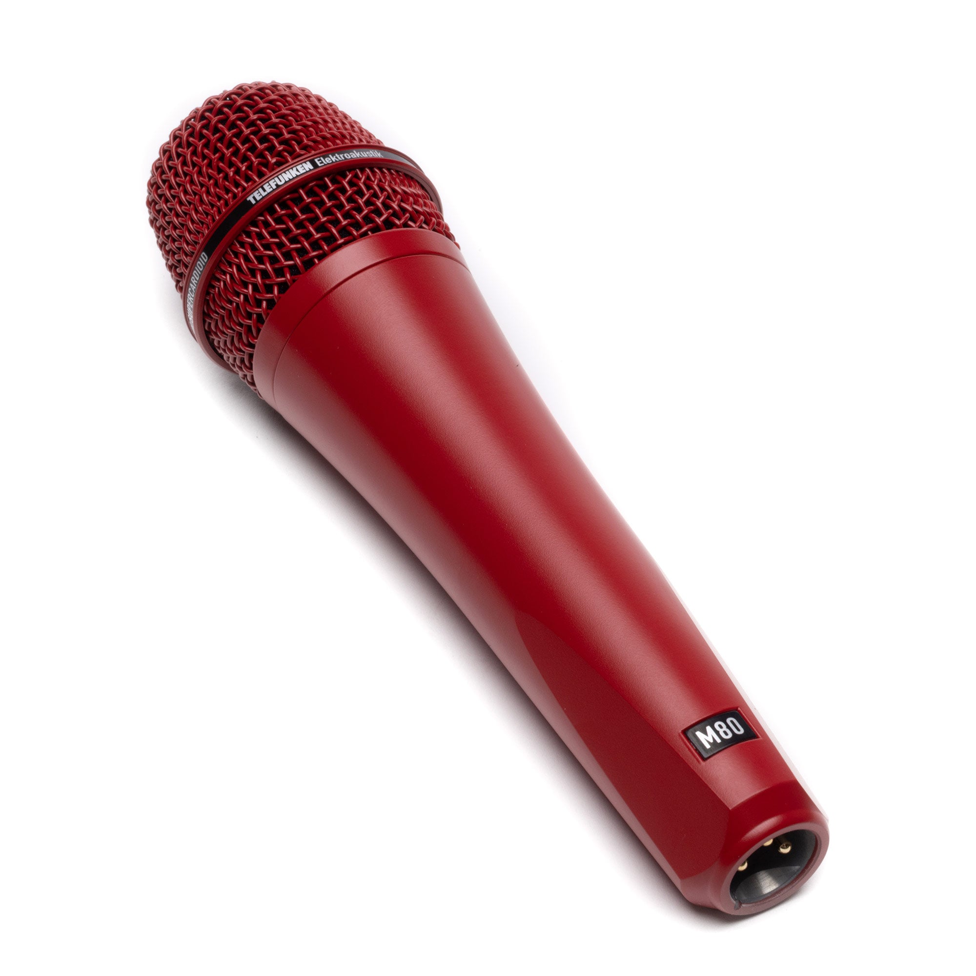Telefunken M80 - Dynamic Handheld Vocal Microphone (Red Body / Red Grill)