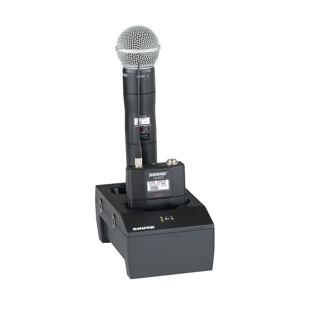 Shure SBC200 Dual Docking Charger for Shure Wireless (with Power Supply)