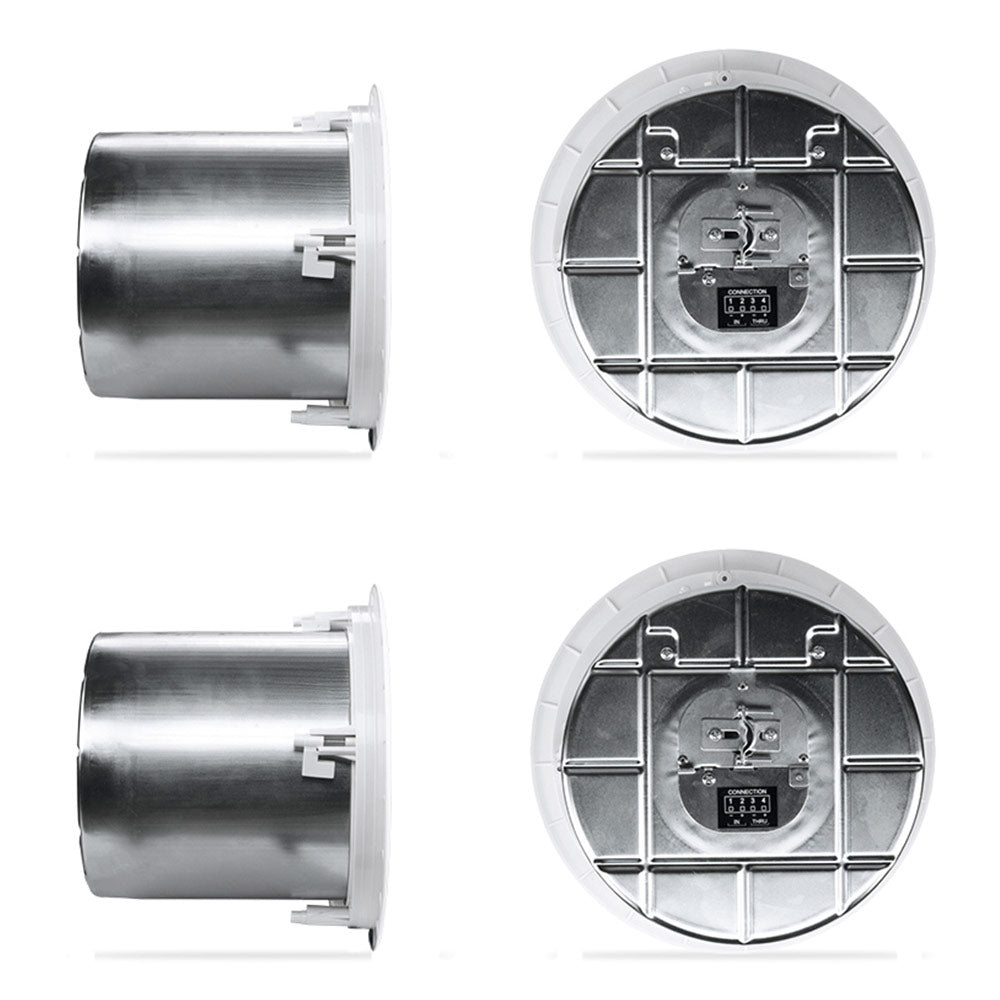 QSC AC-C8T 8-Inch Full-Range Ceiling Loudspeaker (White)