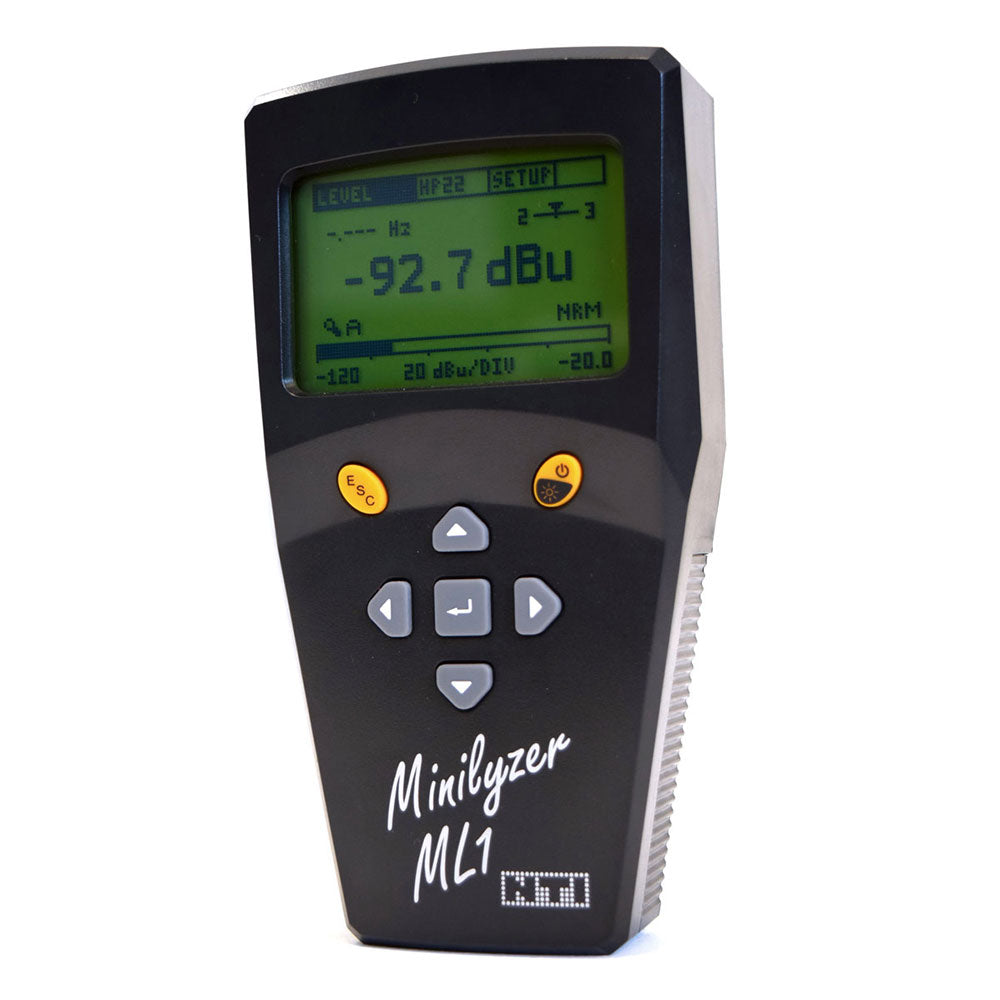 NTi Audio ML1 Minilyzer Handheld Analog Audio Analyzer / Meter