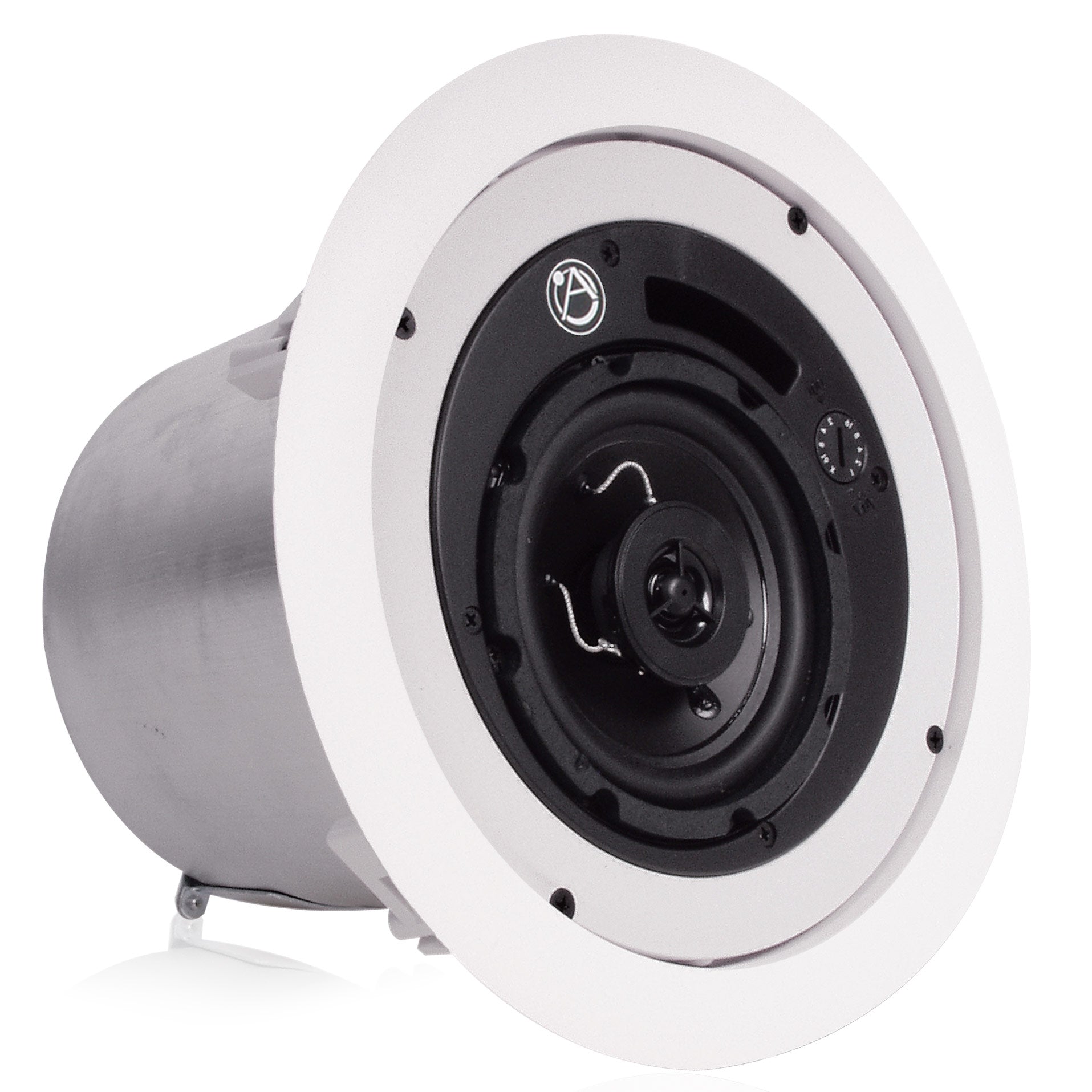 AtlasIED FAP42T-UL2043 - 4-Inch Coaxial Plenum Ceiling Loudspeaker (White)